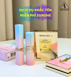 Dịch Vụ Khắc Son - Khắc Tên Lên Mỹ Phẩm Miễn Phí SunShe 