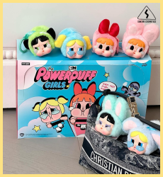 Pop Mart Crybaby × The Powerpuff Girls Series - Móc Khóa Crybaby Powerpuff Chính Hãng