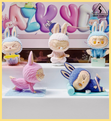 Pop Mart The Monsters Labubu Lazy Yoga Series Chính Hãng - Labubu Yoga Lười Siêu Cấp Cute