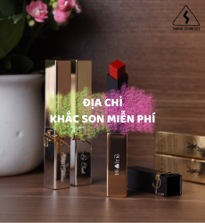 Khắc Laser Lên Son Môi Miễn Phí  - Khắc Son Lấy Liền SunShe